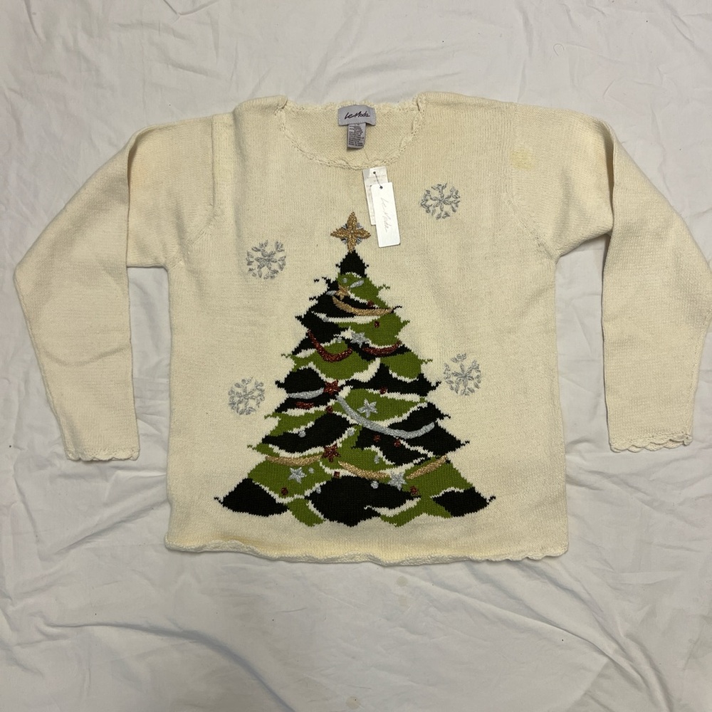 Moda Cream Knit Sweater